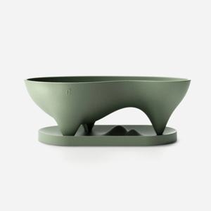 끝판왕 오브제 슬릿 그린 분재 다육이 플라스틱 인테리어 플랜테리어 화분 슬릿분