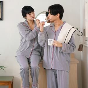 [오늘의딜] 봄맞이 라메이드 긴팔 파자마 커플 잠옷 사계절 10종