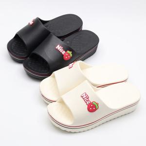 8818나이스 딸기슬리퍼 발편한 여성 슬리퍼 학생 쿠션실내화 거실화