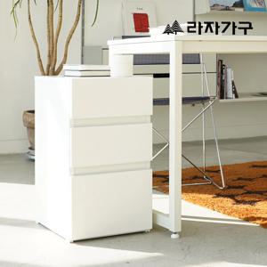플레인 미니멀 책상보조 3단 서랍