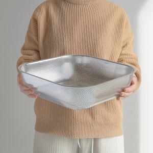 올스텐 타공 채반 정사각 트레이 펀칭볼 32cm