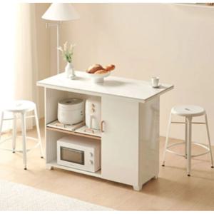 교회 세라믹 홈카페 높은 홈바 수납장겸 테이블 (1200 2색)