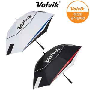 VBEB V로고 UV 이중방풍 골프우산
