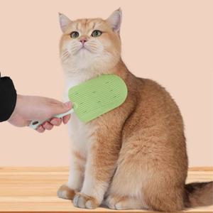 고양이 실리콘 브러쉬 강아지 털제거 청소기 정리 빗