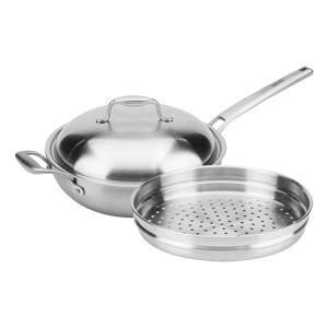 한일스텐레스 통5중 IH 316 베닉스 스텐 궁중팬 찜기세트 28cm