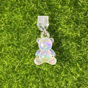 야광 베어 키링 오로라 입학 선물 가꾸 폰꾸