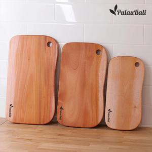 마호가니 직사각 나무도마 통원목 수제 도마