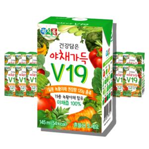 건강담은 야채가득V19 145ml*24개 야채주스