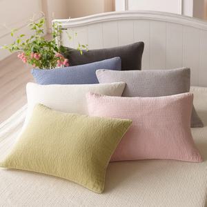 샤르르 주드 60수 순면 피그먼트 워싱 베개커버 50x70 6color 고급코마사 여름베개