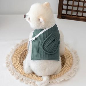 강아지한복 누비한복조끼 (SP018)