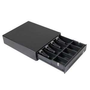 터치식 슬림형 금고 매장 카운터용 캐쉬박스 C-350TB 검정