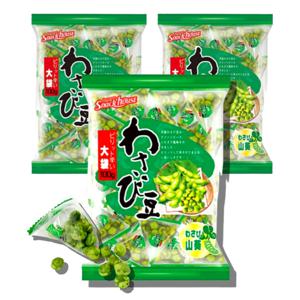 그린피스 와사비과자 콩과자 100g*3개