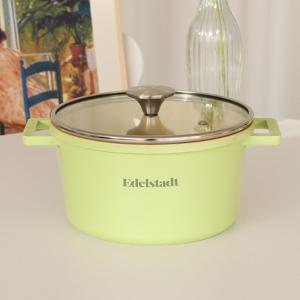 라임 IH 인덕션 세라믹 양수 냄비 20cm