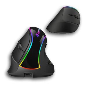 RGB 인체공학 블루투스 듀얼 무선 마우스