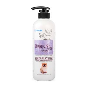 포비스 강아지 애견 포메라니안 전용 샴푸 린스 겸용 영양 공급