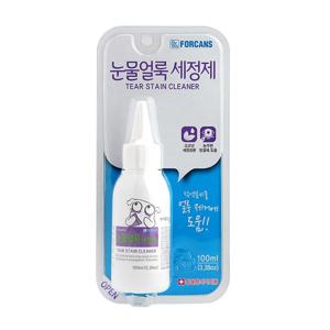포비스 강아지 눈물 얼룩 자국 세정제 애견 눈 안과 건강