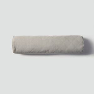 고밀도 순면 원통 편백베개_42x10cm_그레이