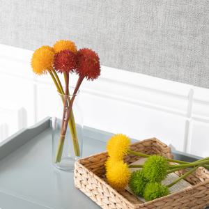 3+1 / 퐁퐁국화 조화 폼폼 번들 26cm (3개입) 인테리어 다발 소품 촬영