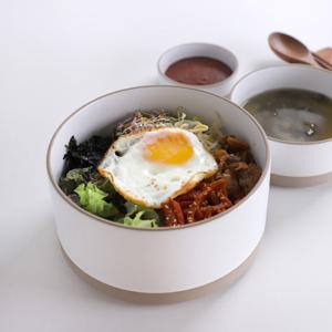 [리퍼] 서하 무광 도자기 면기, 우동그릇