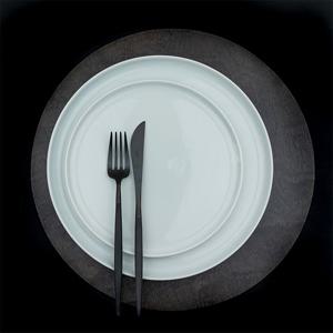 고아 올블랙 디너 포크 1p