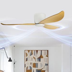 실링팬 슬림 산들 52인치 132cm 천장선풍기 리모컨 BLDC 저소음 날개 낮은 천장