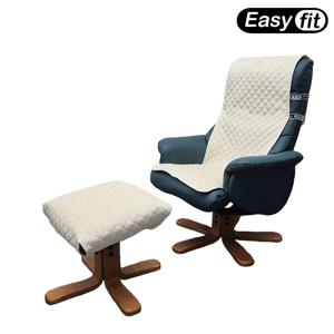 1인용 리클라이너 쇼파 커버 회전 소파 의자 슬림형 패드 풋 스툴 가죽 천갈이 리폼 덮개