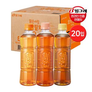 맑은차 3종(루이보스/ 도라지/ 호박팥) 500ml*20입