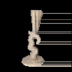 BROWN CONE GOBLET