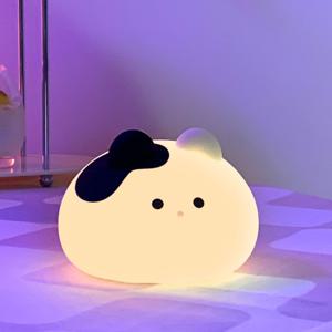 말랑냥냥 LED 미니 무드등 고양이 수유등 터치 무선 취침등