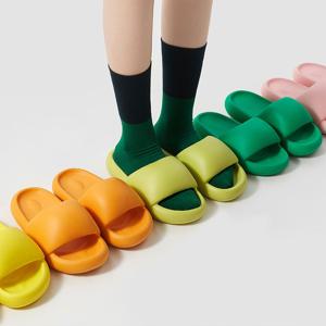푹신한 층간소음 방지 EVA 쿠션 실내화 거실 슬리퍼 사무실 거실화