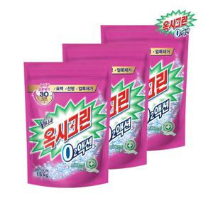 옥시크린 오투액션 분말 표백제 1.5kg x3개