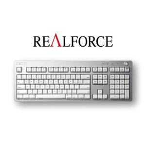 토프레 무접점 R3 MAC 화이트 풀사이즈 키보드