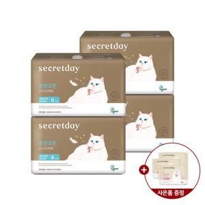 순한코튼 오가닉 슈퍼롱 8P 4팩+순한코튼 오가닉중형2Px3팩C