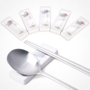 골든벨 아이스크림트리 도자기 수저받침 5P (8280)