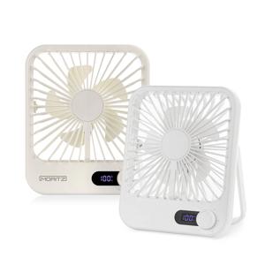 미니 BLDC 무선 선풍기 I LED 디스플레이 미니 USB 선풍기 색상 택1