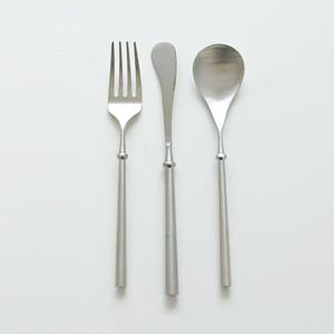 엔틱 유럽풍 양식기 커트러리 스푼+포크+나이프 3종세트 플레이팅