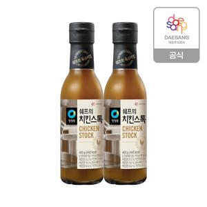 청정원 쉐프의 치킨스톡 465g *2개