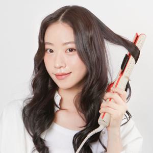 [오늘의딜](최종 7.8만) 걸스데이 유라pick! 에어쿨링 펌 봉&판 2in1 고데기 롱