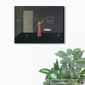 1702거트루드 아베크롬비 - 어디서 또는 언제/우드노프레임 아크릴 판넬액자 초현실주의명작