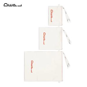 방수 코튼 미니 보부상 백인백 이너백 화장품 파우치 LOGO.pouch_IV