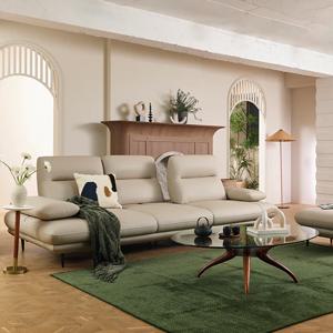 인칸토 4인용 더블 스윙 가죽 소파