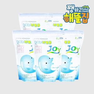 물먹는조이 베이직 염화칼슘 리필용 제습제 1kg 5개 세트 4개 (박스)