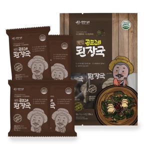 국내산 뚝딱 곤드레 된장국 50g(10gx5개입) _간편 큐브형 나물된장국