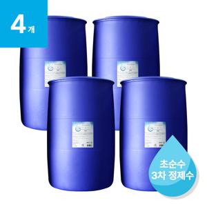 조이수 초순수 3차 살균 정제수 증류수 200리터 4개 지게차 배터리 의료용 가습기