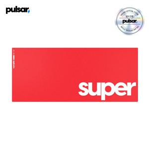 pulsar 슈퍼글라이드 유리 마우스 패드 레드색상 XXL 사이즈 장패드 (SGPXXLR)