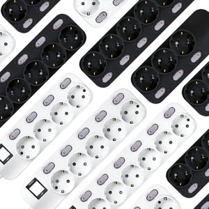 플러스탭 국산 개별 절전 고전압 멀티탭 2구 3구 4구 5구 6구