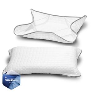 듀라론 밴드형 이중쿨링 접촉냉감 템퍼형호환 메모리폼 베개커버