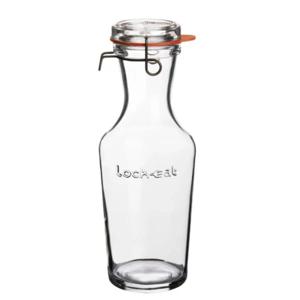 원두 보관 유리 밀폐 용기 수제청 잼 병 주스자 1000ml