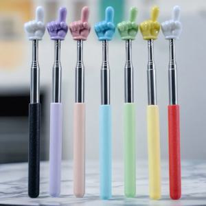 길이 조절 5단 발표 안테나 지시 봉 지휘 손가락 피티 강의 교육 수업 용