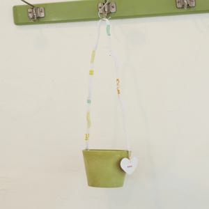 행잉화분 Lemon_white strap 벽걸이 화분 마크라메행잉